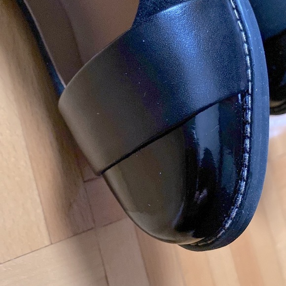 Clarks Artizan black block heel pump size 7 NIB - Picture 3 of 5